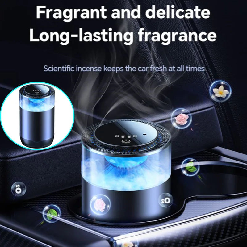 Smart Car Air Freshener Rechargeable Aroma Diffuser