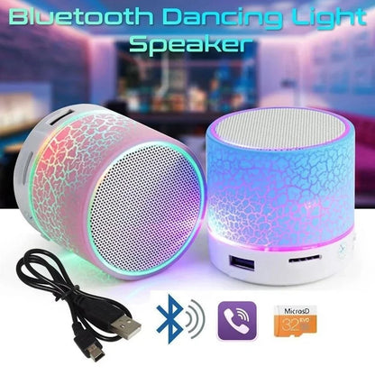 Universal Mini Bluetooth Speaker Wireless Speaker Colorful LED