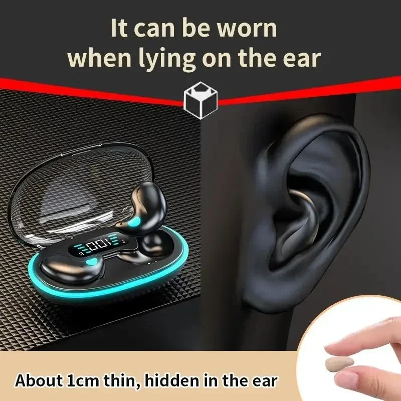 Wireless Sleeping Earphone Noise Reduction Invisible Earbuds