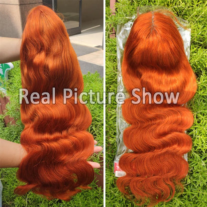 Ginger Orange HD Lace Front Wig