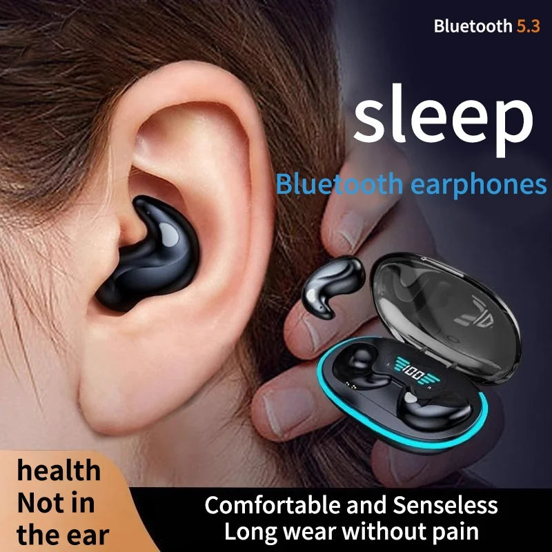 Wireless Sleeping Earphone Noise Reduction Invisible Earbuds