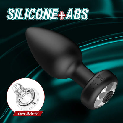 Wireless APP Control Anal Vibrator Butt Plug